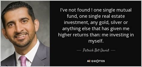 patrick bet david quotes about sales